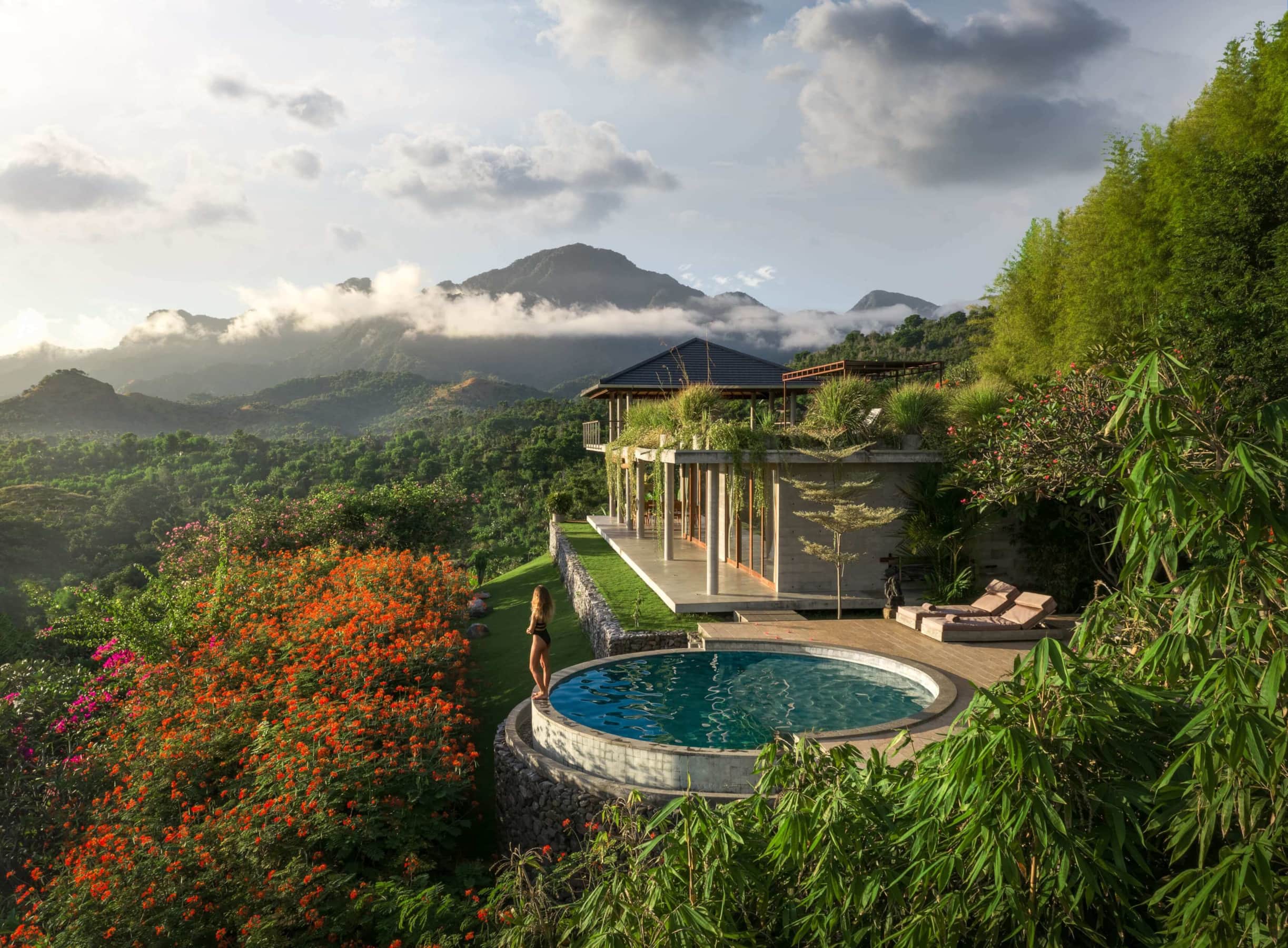 Luxurious Villa Bali Mynah with private pool and lush gardens