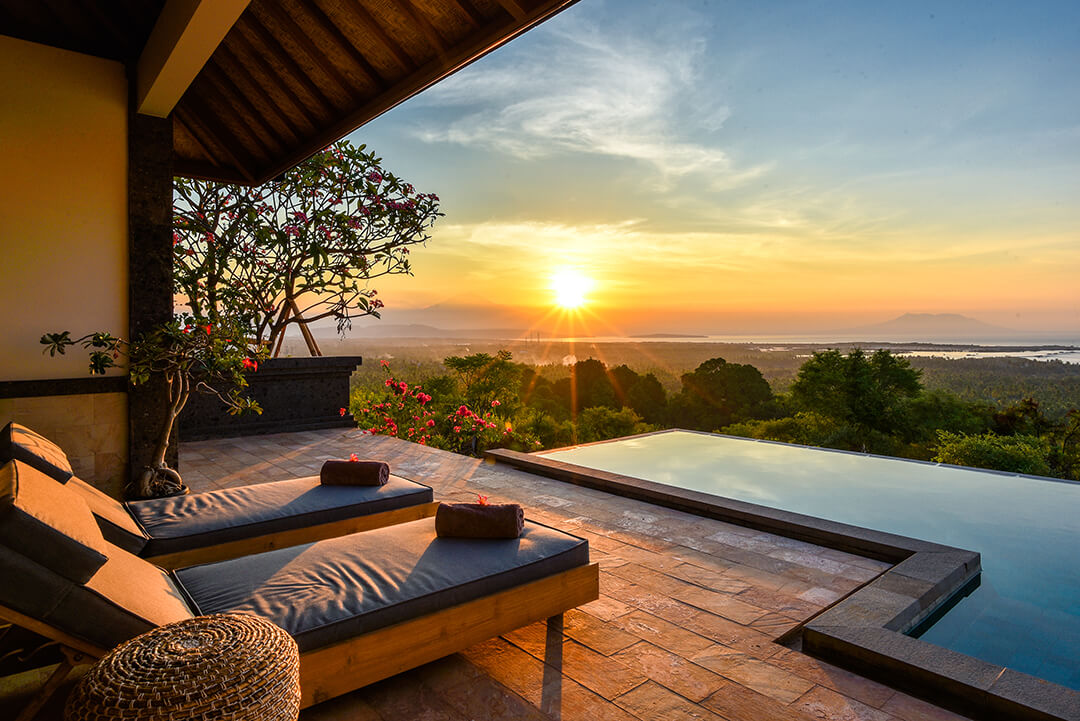 Modern luxury villa with spacious outdoor area at Villa Asmara