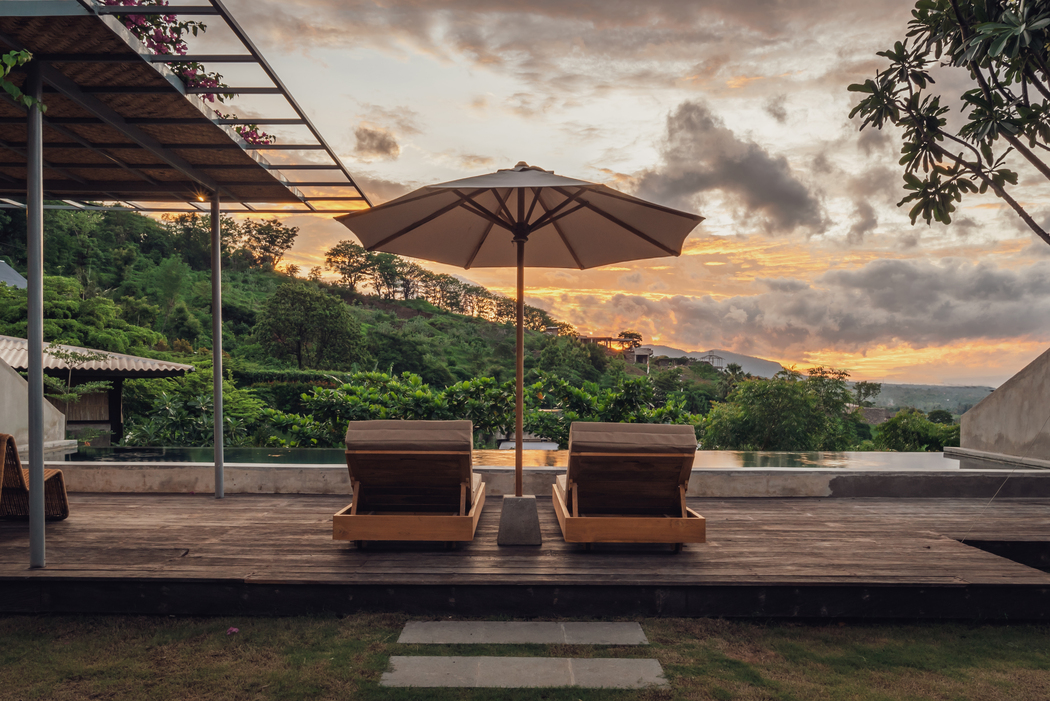 Elegant Villa Lulu exterior with garden and scenic view